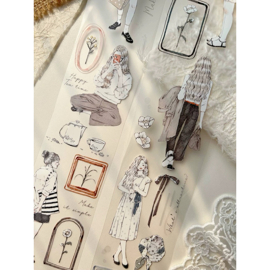 

Yi Er Retro My Girl PET Tape