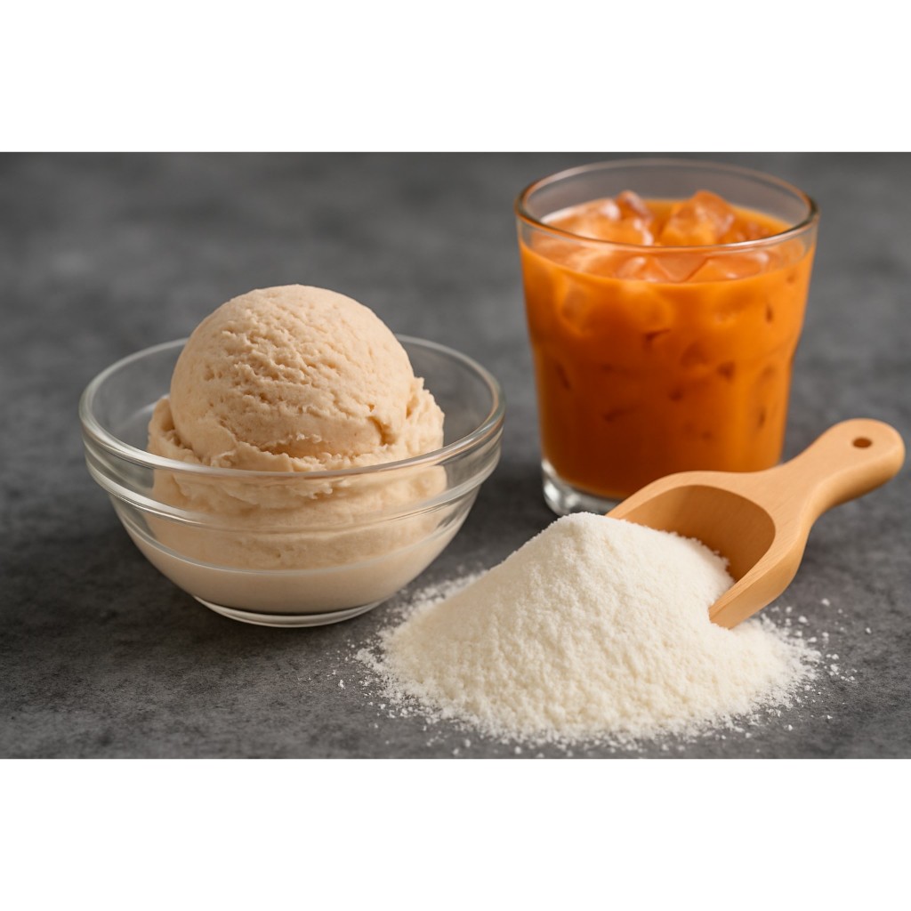 

Bubuk Es Krim Thai Tea Premium 250Gr Serbuk Ice Cream Powder Thaitea 250 Gr Eskrim Premix Gelato