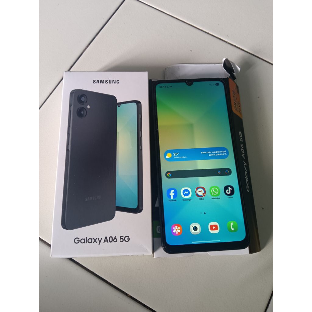 hp Seken Samsung A06 Ram6/128 6+6