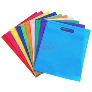 

20 PCS Tas Spunbond / goodie bag oval murah 25x35 press / spunbun/tas kain