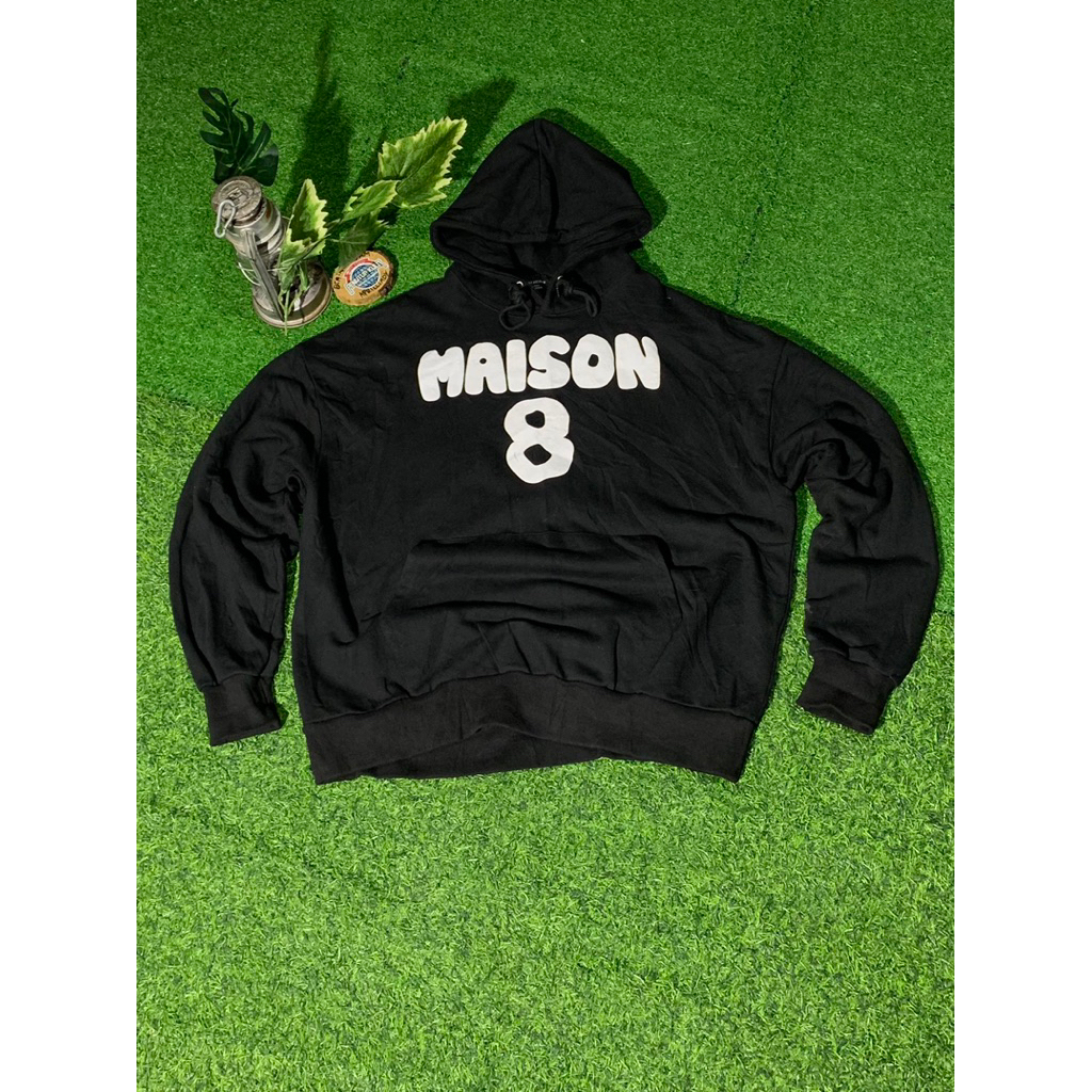HOODIE MAISON 8 ORIGINAL SECOND BRANDED MURAH VINTAGE