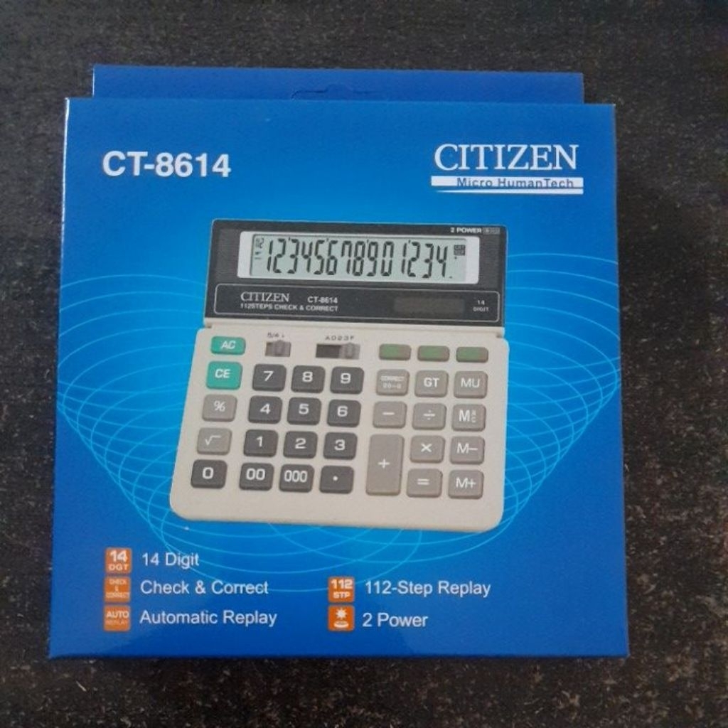 

Kalkulator Citizen CT 8614