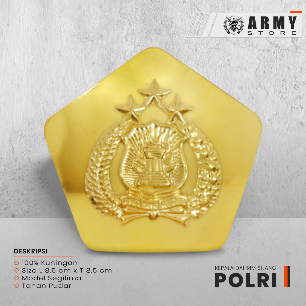 Kepala Dahrim Silang Polri / Prisma Logo Polri