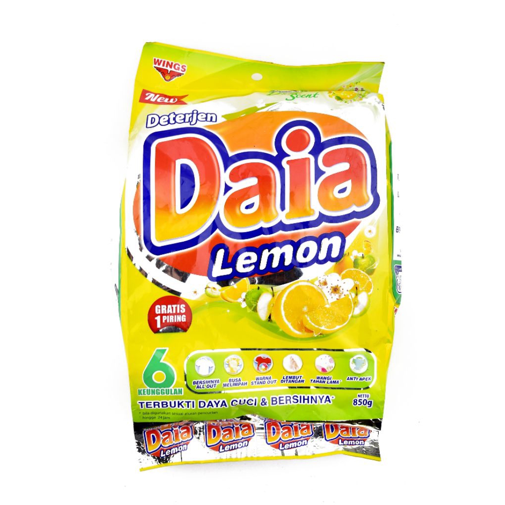 Daia Lemon deterjen 800g