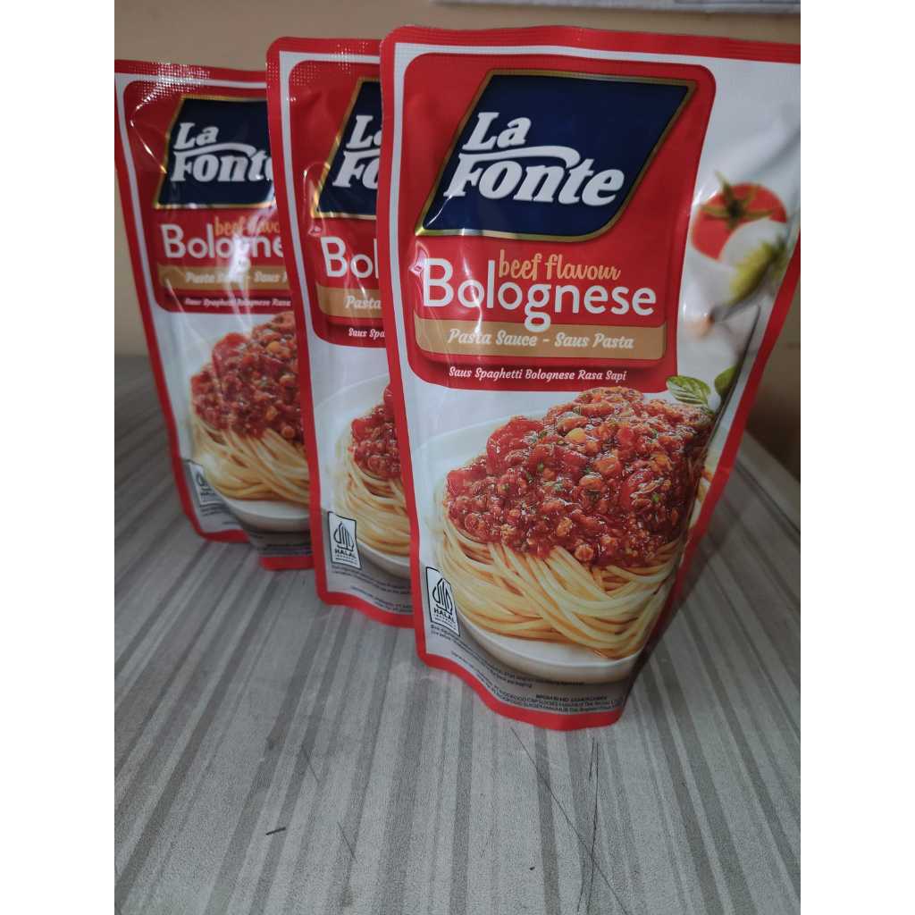 

La Fonte Saus Pasta Bolognese 315 gram