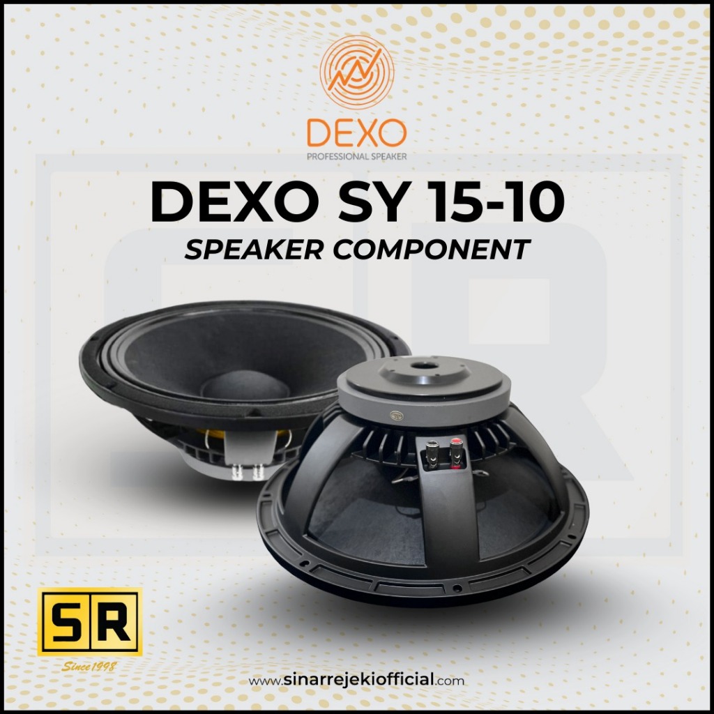 Speaker Component DEXO SY 15-10 / Speker komponen DEXO