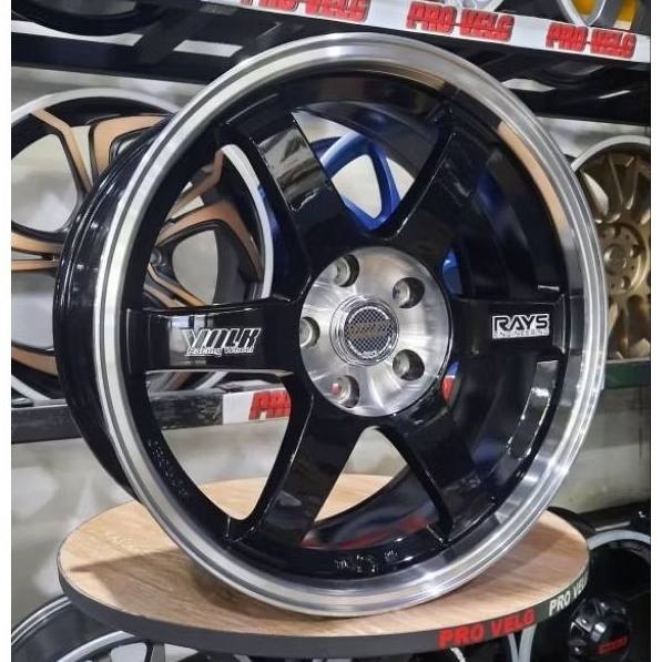 Velg Mobil Ring 18 PCD 5×114.3 Rep. VolkRays TE37 Racing Wheel Brave G793