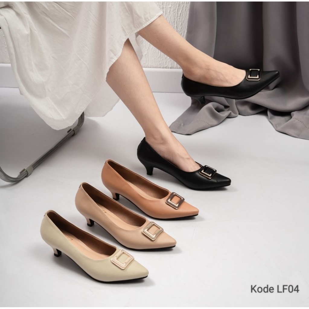 Sepatu Wanita Li-Nafa Collection Heels 3cm LF04
