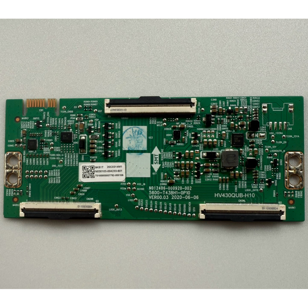 TCON TV PANASONIC 43HX650 TCON TV COOCAA 43