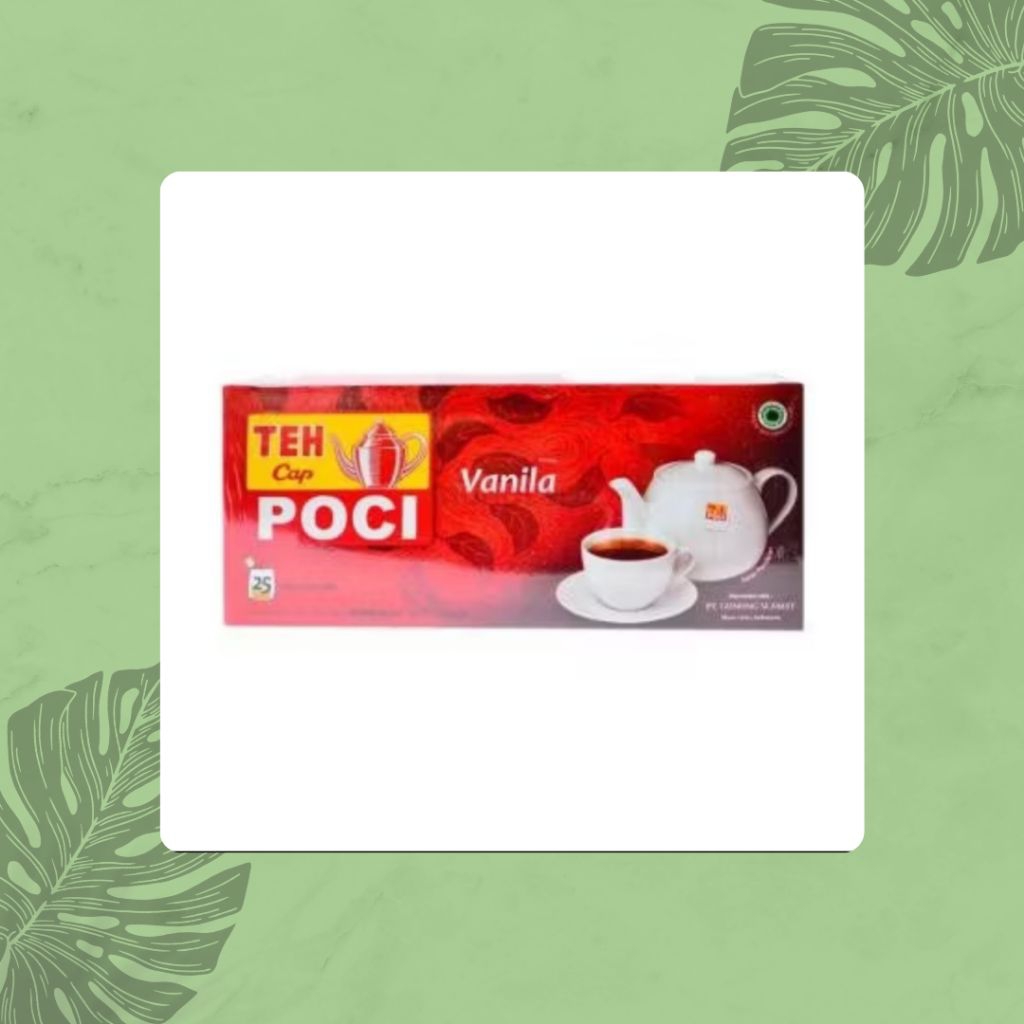 

Teh Celup Cap Poci Vanilla Isi 25 Bags