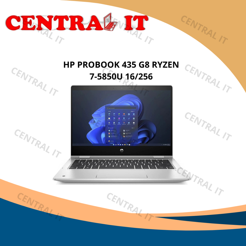 LAPTOP HP PROBOOK 435 G8 RYZEN 7-5850U 16/256