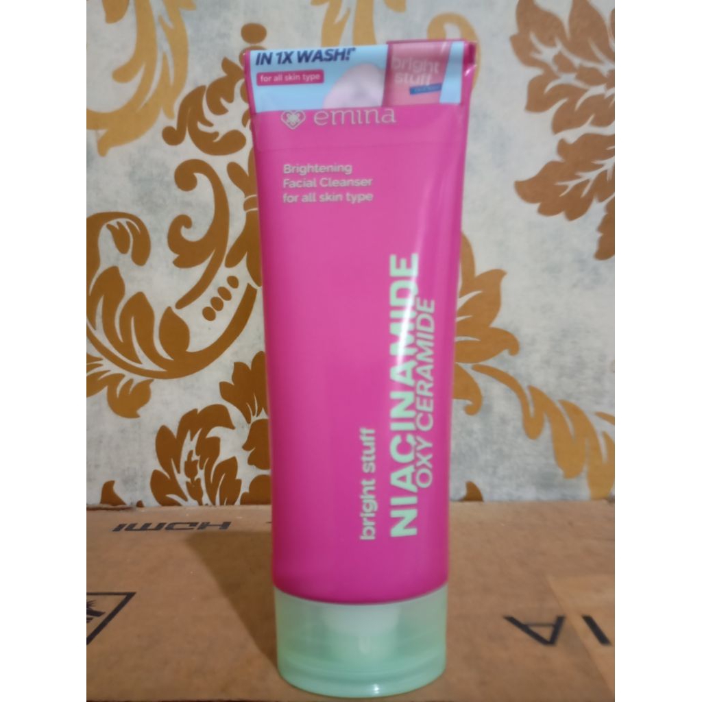 Sabun Cuci Muka  Bright Stuff Emina 100ML