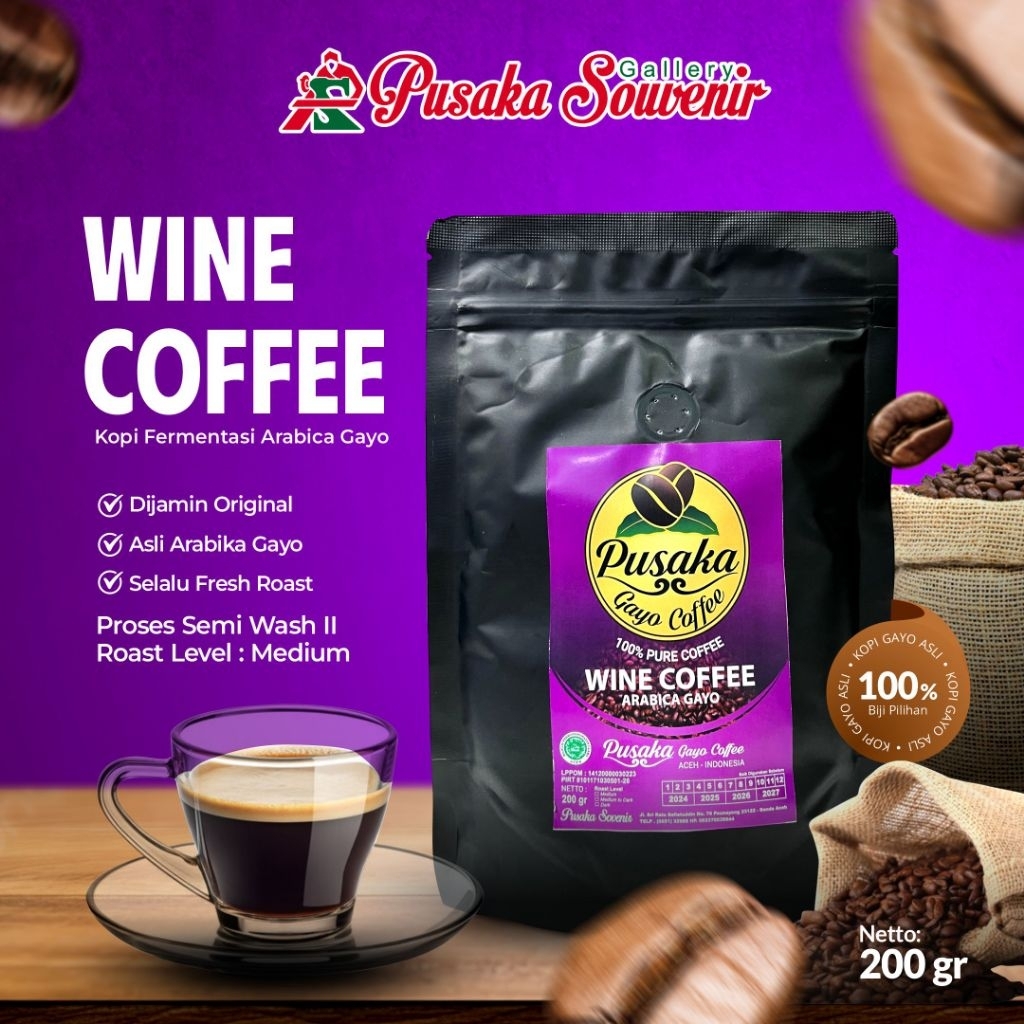 Arabika Gayo wine| kopi bubuk| kopi aceh