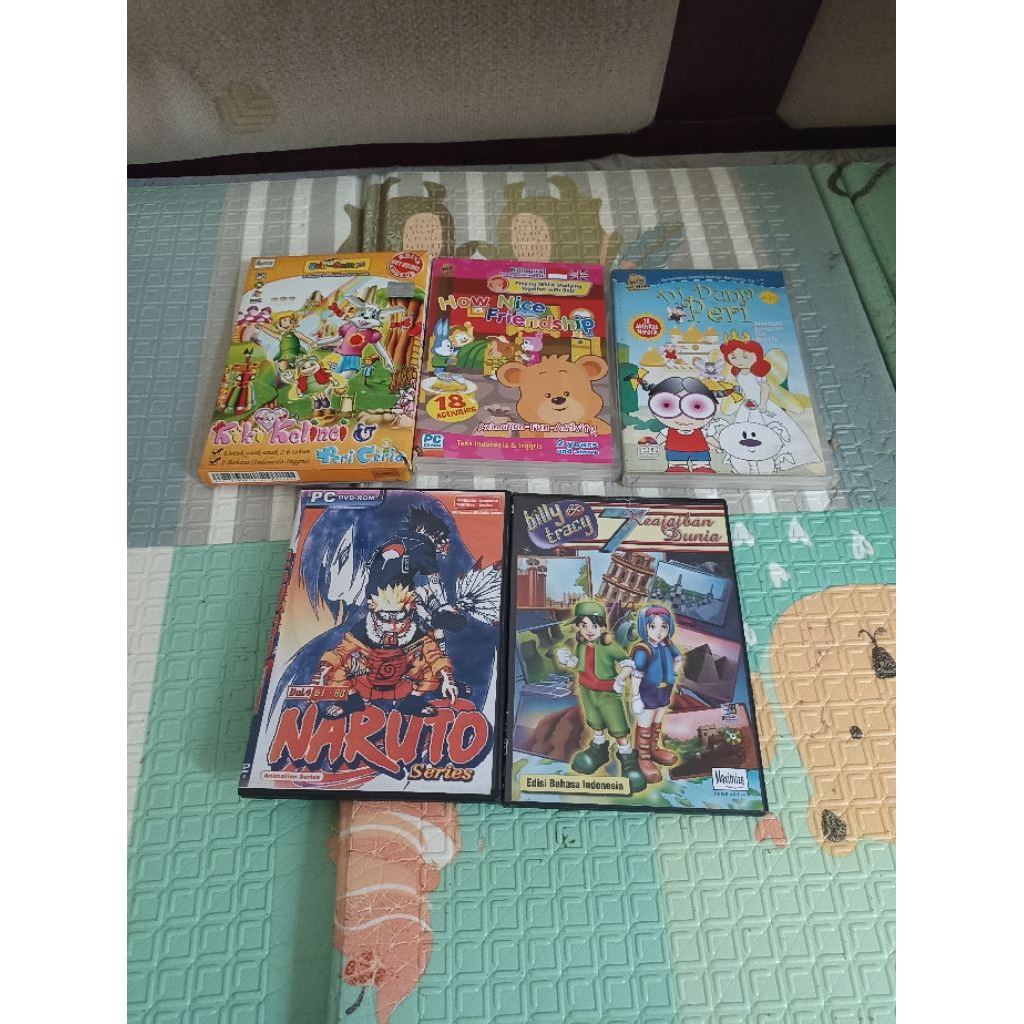 

Varian Kiki Kelinci Naruto Billy & Tracy PC Cd Dvd ROM Original