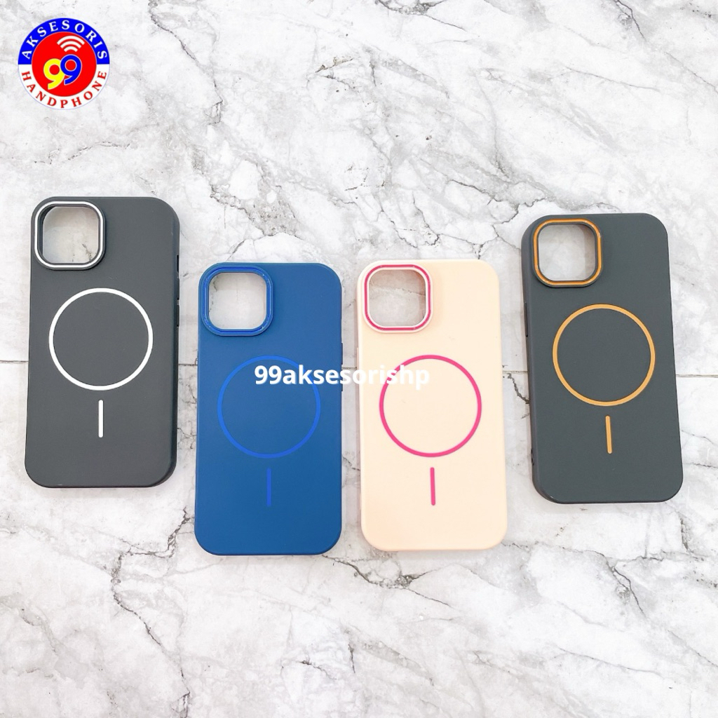 SOFTCASE ANTI JAMUR MAGSAFE WARNA FOR IPHONE, SAMSUNG, XIAOMI REDMI / SF MAG SAFE / SF MAGSAFE