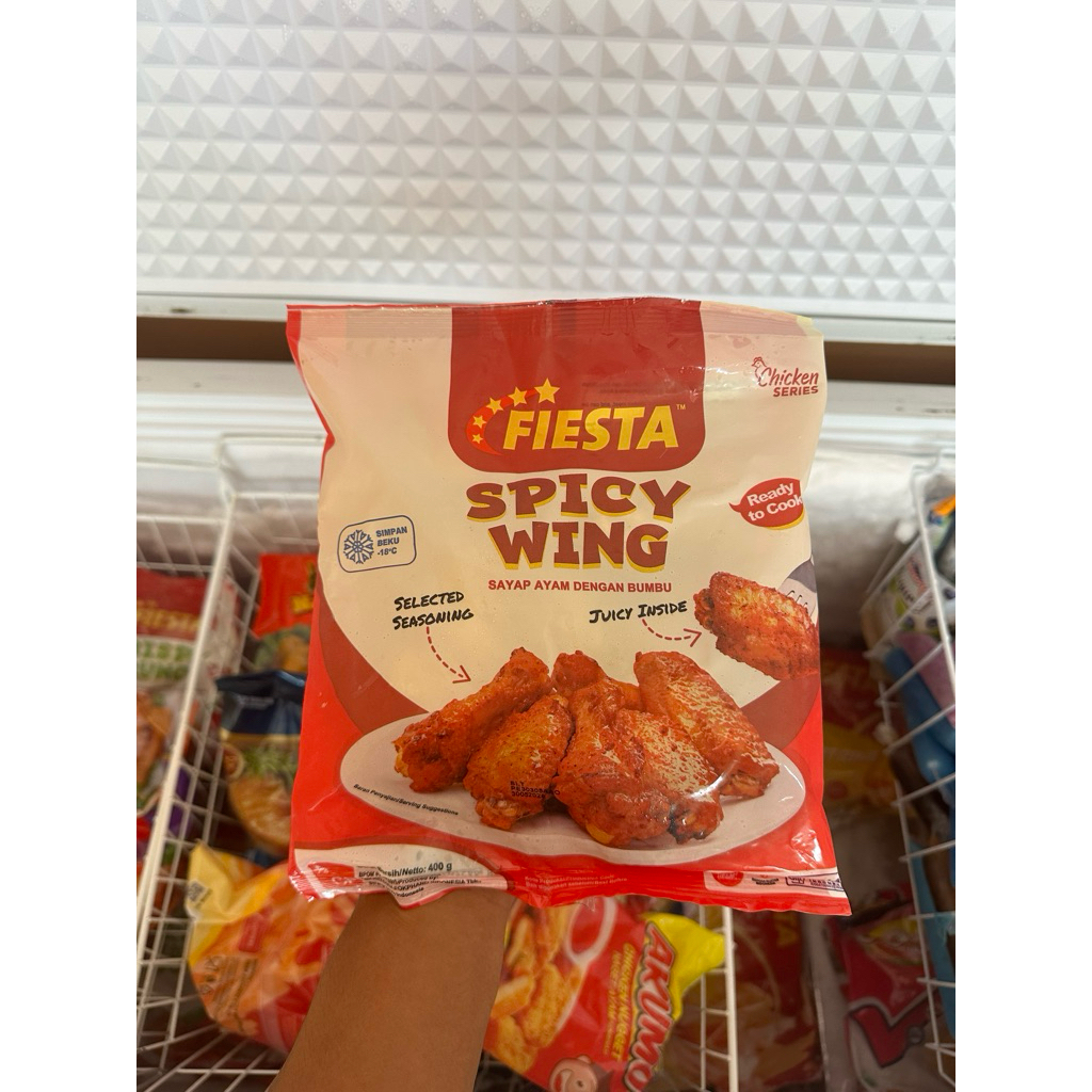 

Fiesta Spicy Wing 400gr