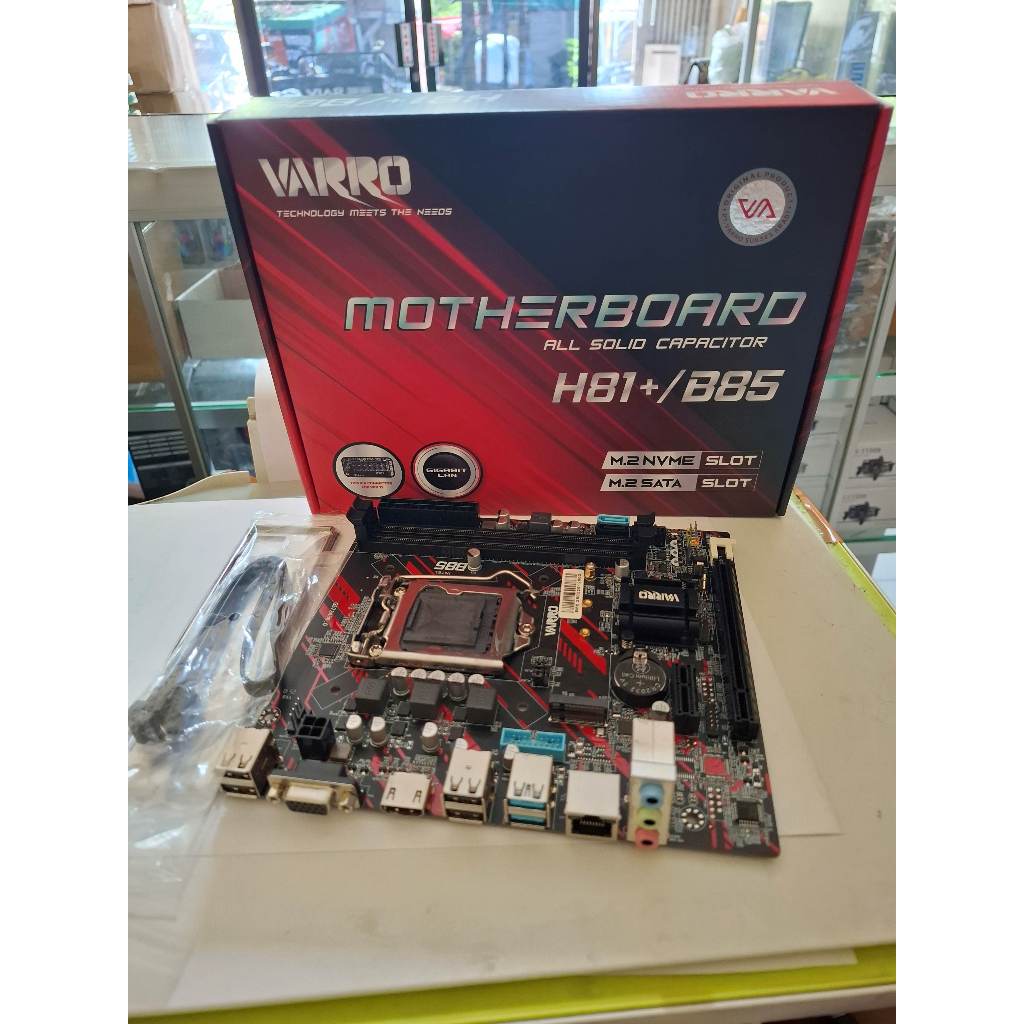 Motherboard Varro H81/+B85 Ddr3 ( Lga 1150 ) Support M.2 Nvme