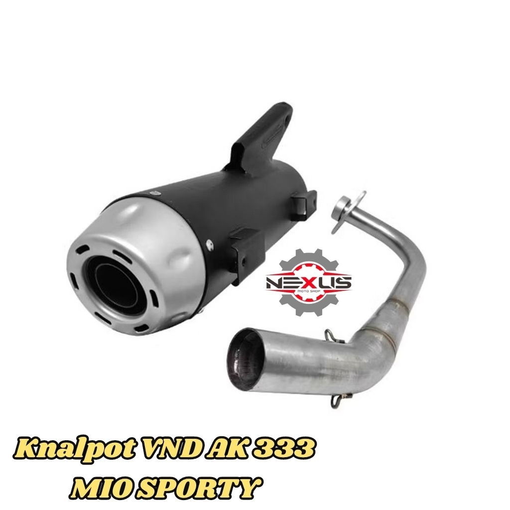Knalpot VND AK 333 B1 Mio Sporty/ Mio Smile/ Mio Karbu/ Soul Karbu/ Fino Karbu Knalpot Vnd Mio lama/