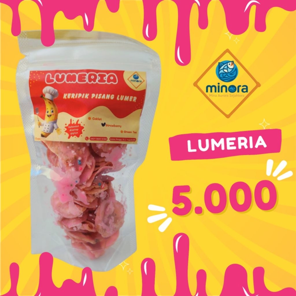 

Keripik Pisang Lumer Lumeria Minora enak dan murah