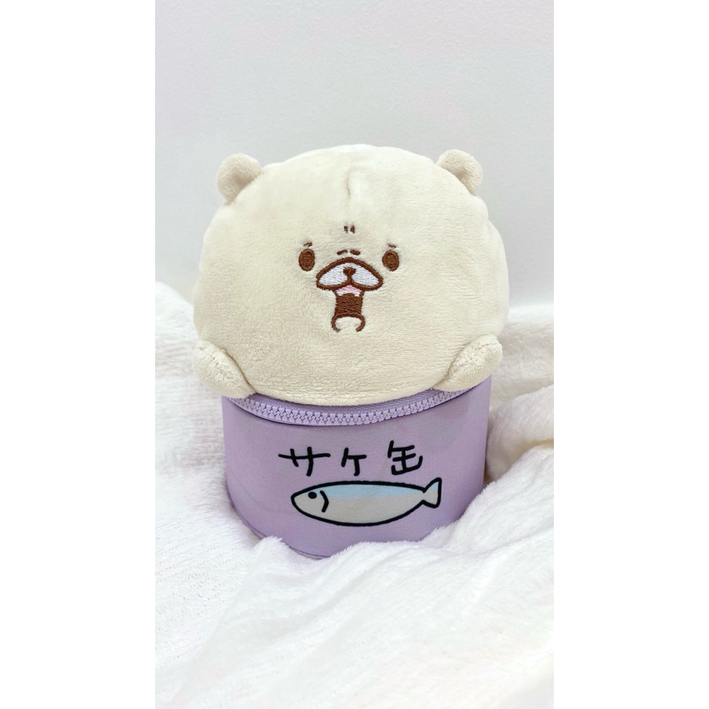 boneka kaleng ikan salmon | tomodachi hakuma bear