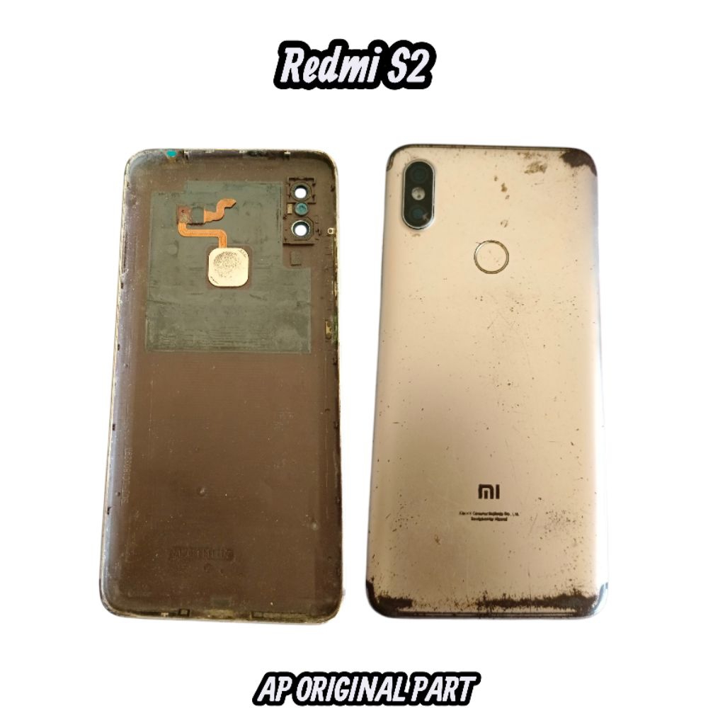 Bakdor+tombol+kaca Redmi S2 Bekas Copotan