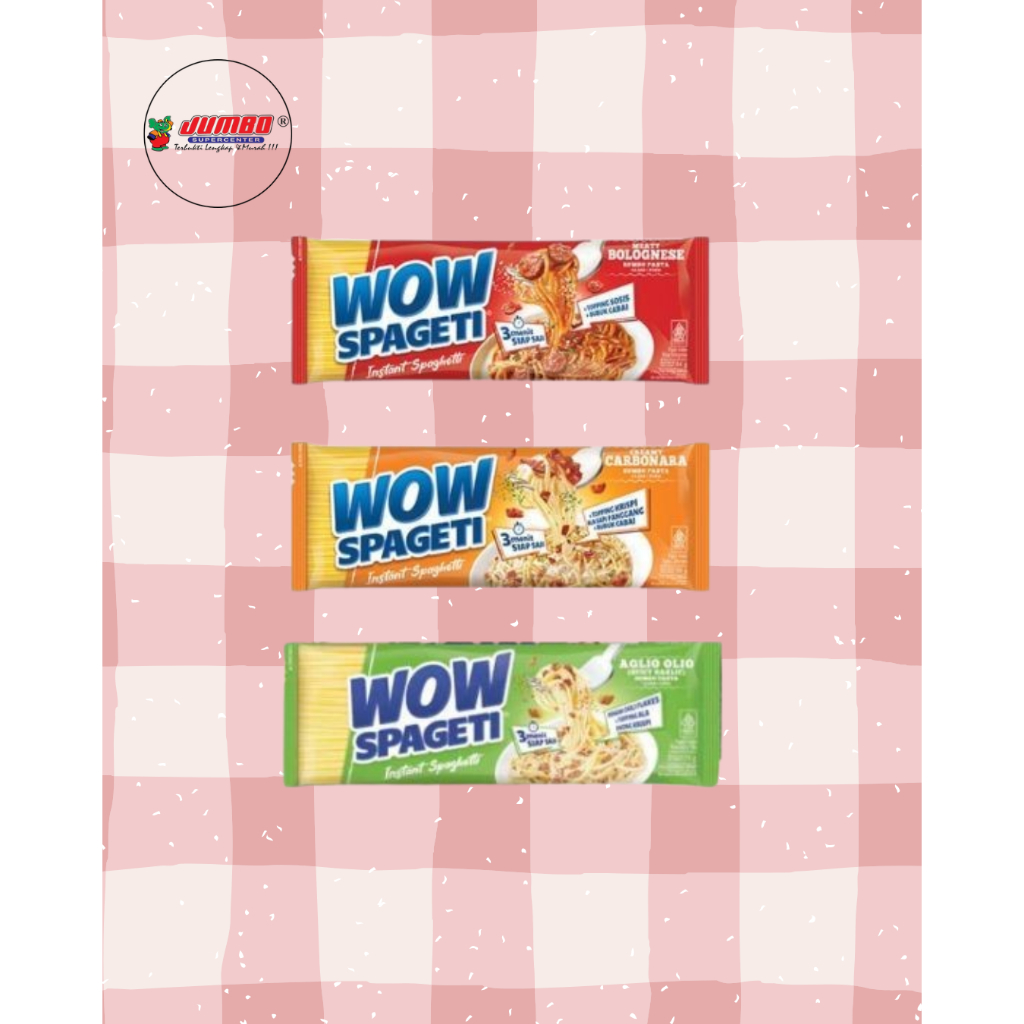 

Wow Spageti 84gr / Mie Instant