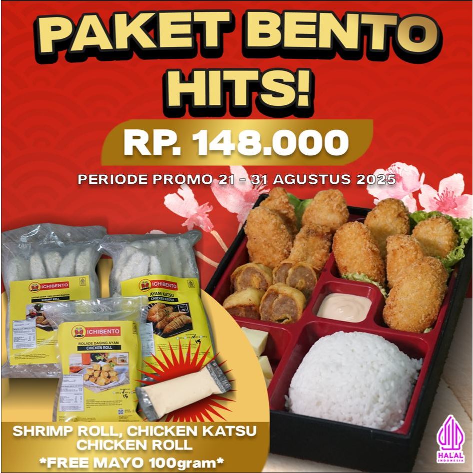 

PAKET BENTO HITS +FREE MAYONAISE
