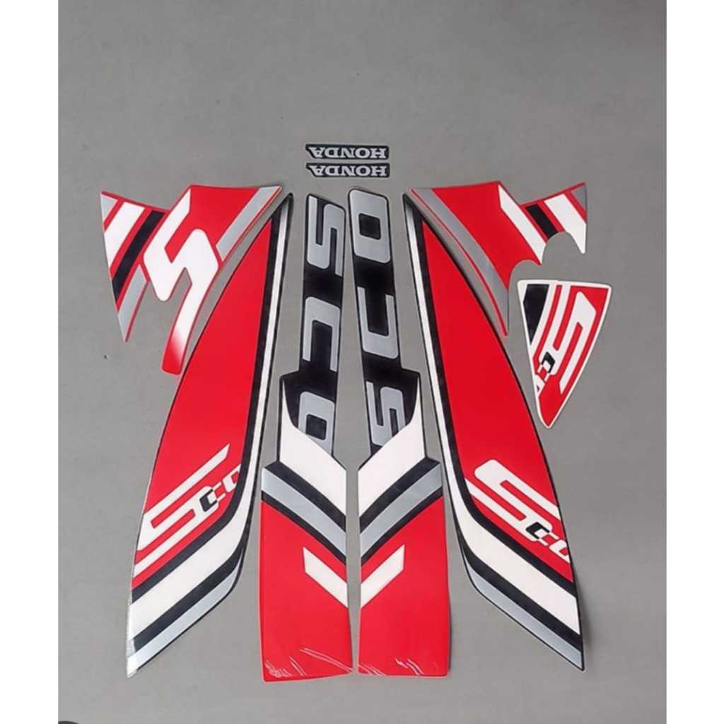 Stiker Striping SCOOPY SPORTY 2023 Striping Standar SCOOPY SPORTY 2023 TERMURAH DAN TERLARIS