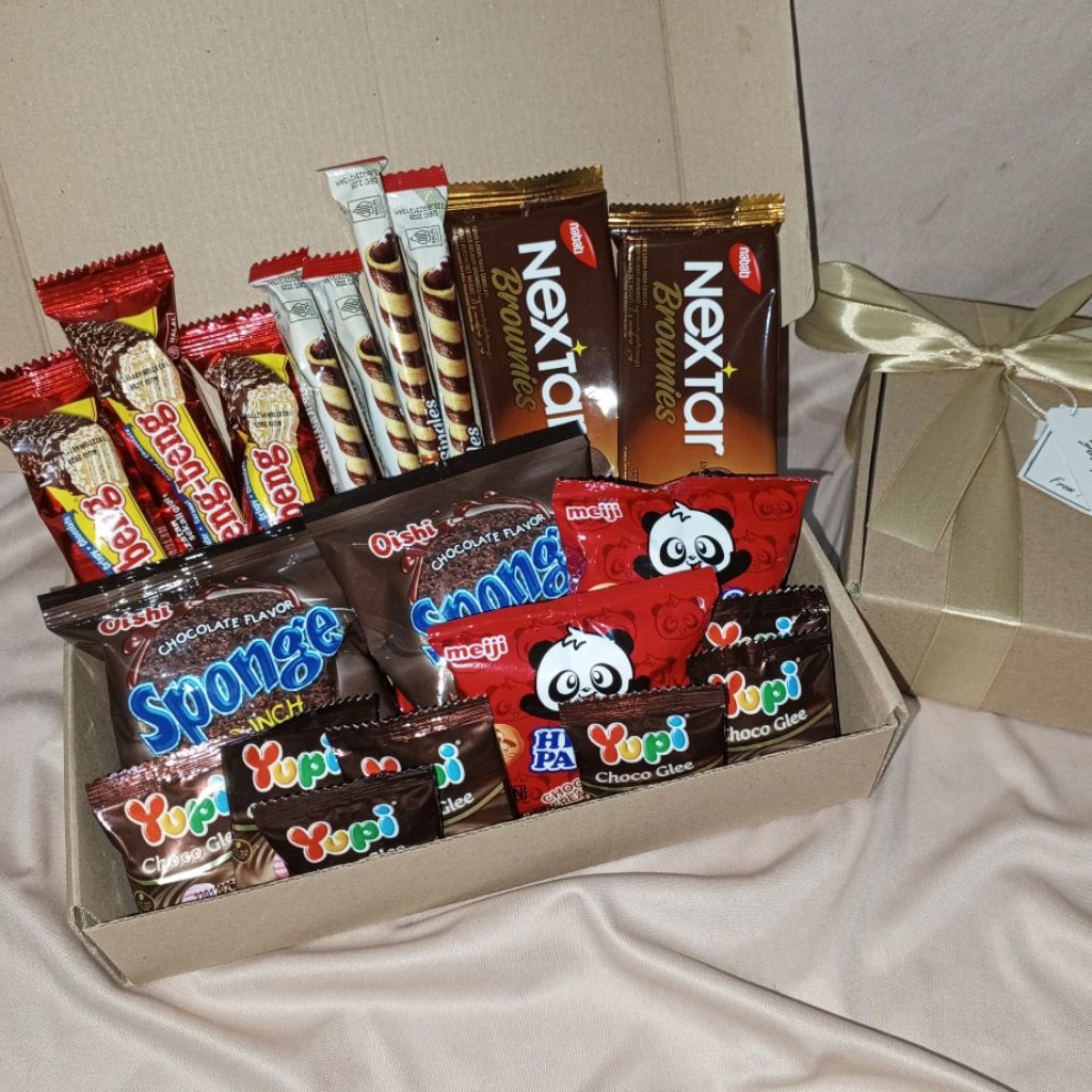 

Hampers snack box | Hadiah kado