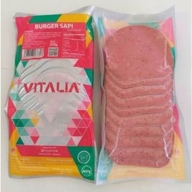 

vitalia beef burger 250gr