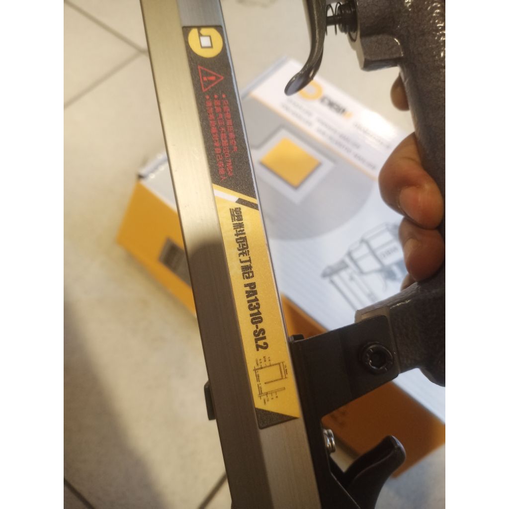 Mesin staples plastik PA1310-SL2 DBM TOOLS stapler pin nailer air plastic nailer 1310