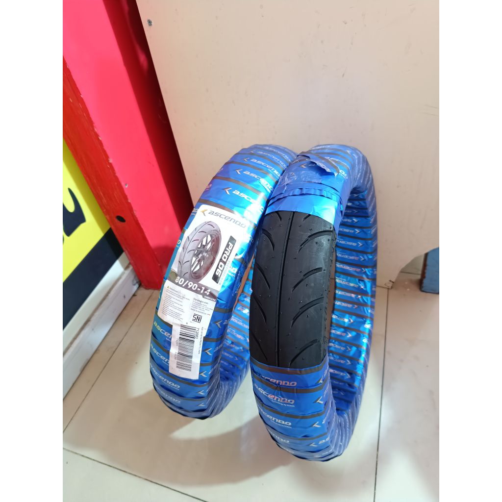 BAN ASCENDO WIN 80/90-14 (ORIGINAL 100%)