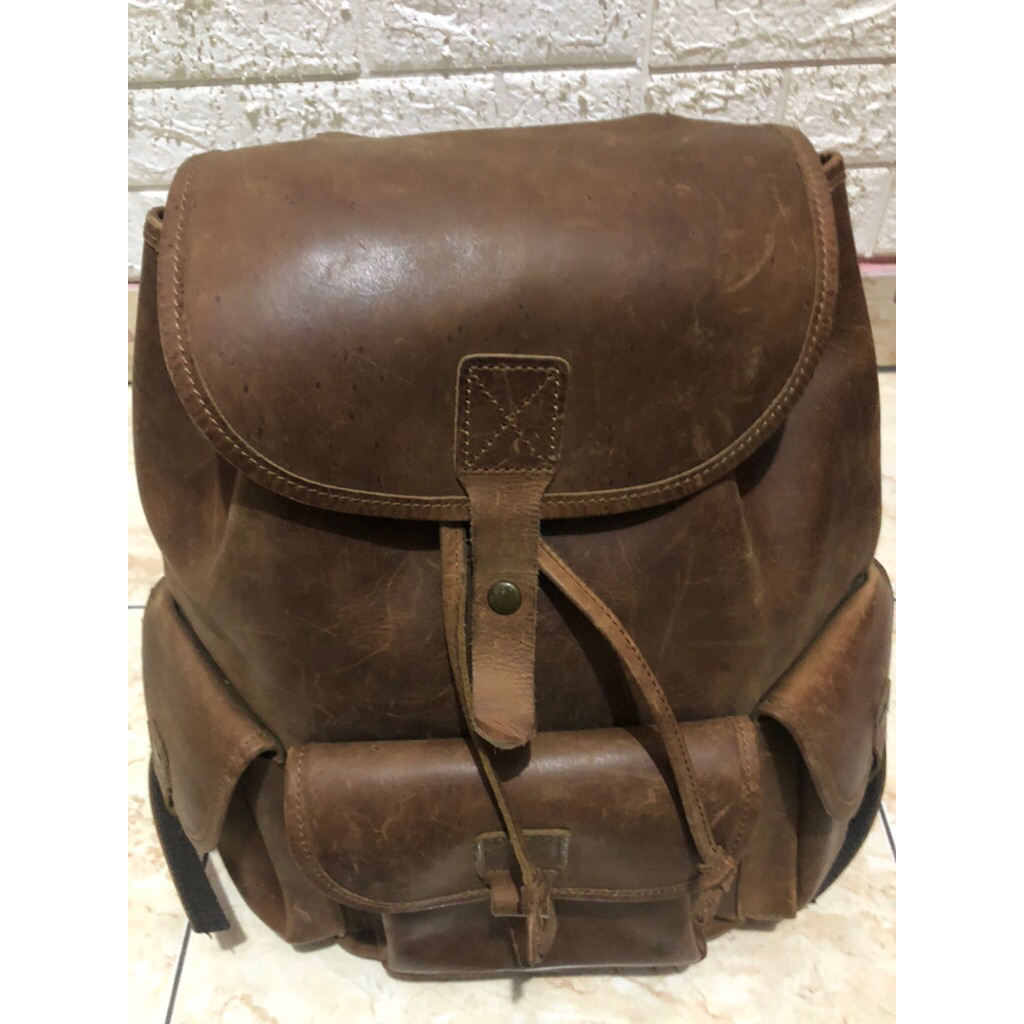 Tas / Ransel fullhardy (full leather)