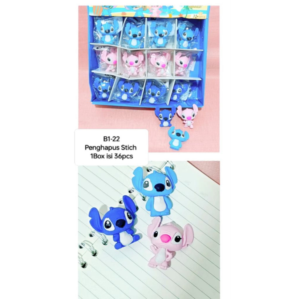 

penghapus stitch 1box isi 36