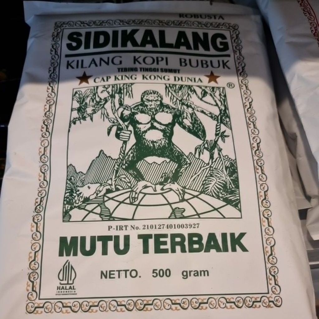 

Cap Kingkong Dunia Kopi Bubuk Robusta 500 gr