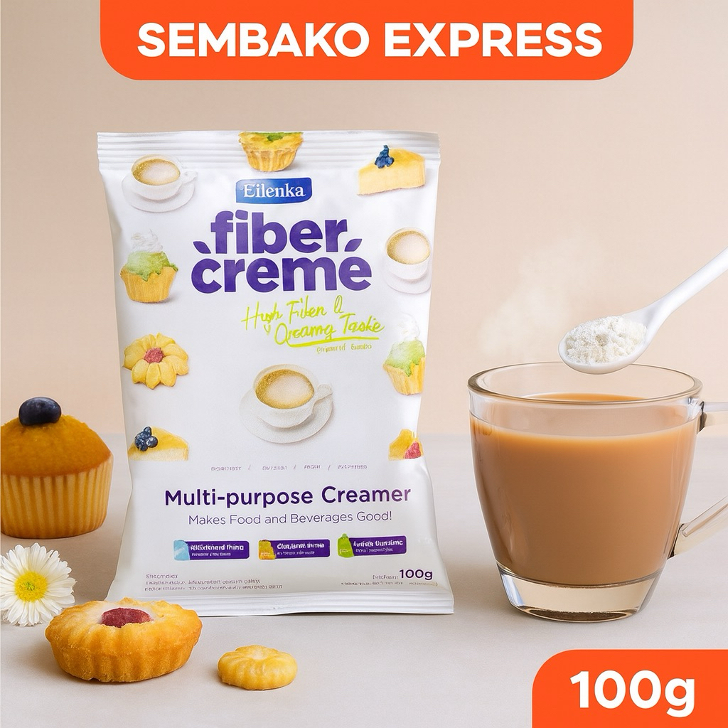 

FiberCreme Multi-purpose Creamer 100g – Enak, Sehat, Bebas Laktosa