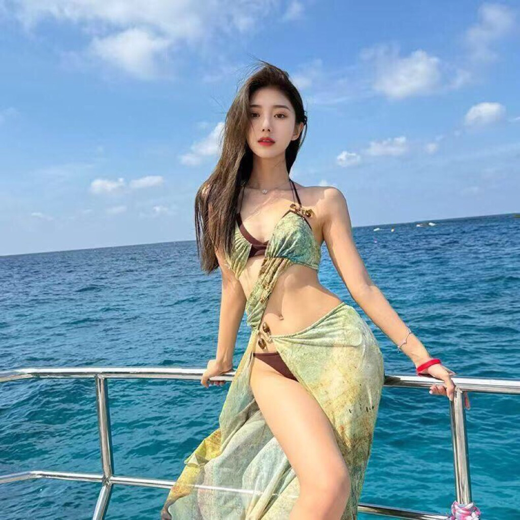 Bikini outer set wanita /pantai bikini /impor B0155