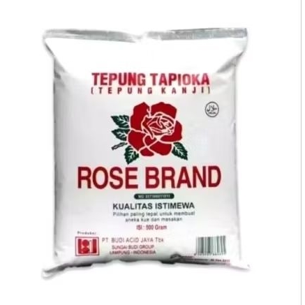 

Tepung Tapioka Rose Brand 500gr