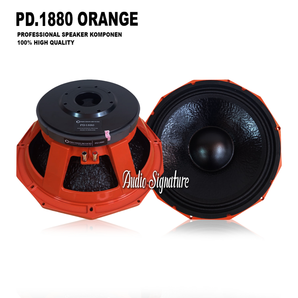 Komponen Speaker 18 Inch PD1880 | PD.1880 | PD 1880 Orange Grade A