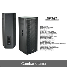 Speaker Aktif ashley tw215a tw 215 a tw215 a tw 215a original