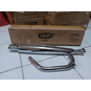 Knalpot Corbi CB125 Kenalpot CB 125 Corbi Plor RAP Muffler Set Leheran Stainless 35 Rata