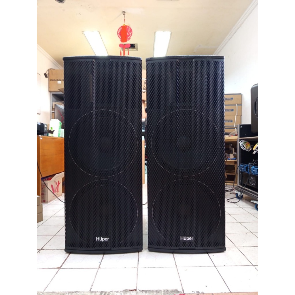 Speaker Aktif 2x15 Inch Huper HZ215A | HZ 215A Original