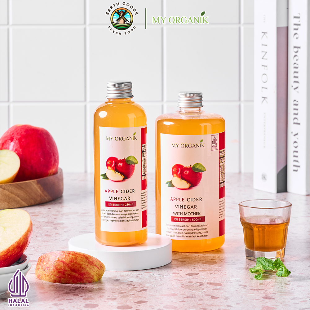 

[PROMO] My Organik Cuka Apel With Mother 250ml – Apple Cider Vinegar RAW Unfiltered Organik | Ori Terlaris untuk Diet & Detoks