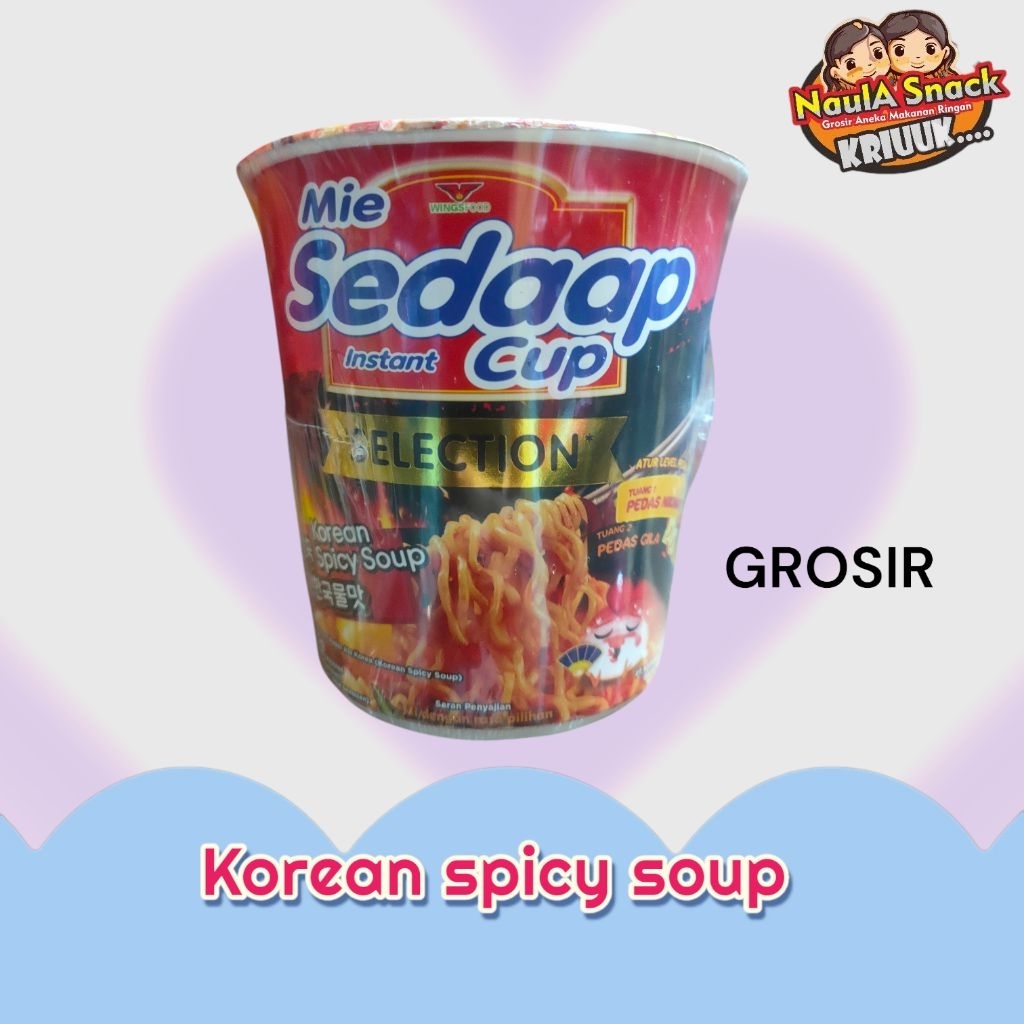 

SEDAP CUP KUAH DAN GORENG PAKET ISI 5 BISA DI MIX