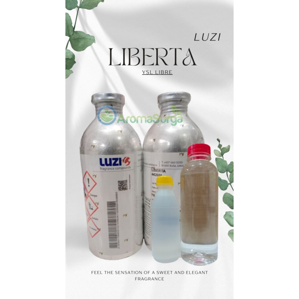 BIBIT PARFUM LUZI ORIGINAL LIBERTA INSPIRED YE SL LIBRE