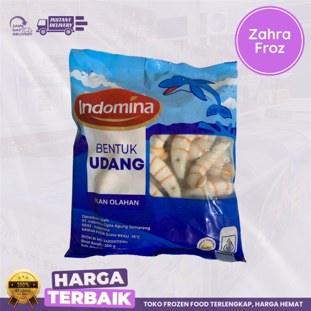 

INDOMINA IKAN OLAHAN BENTUK UDANG 500 GR
