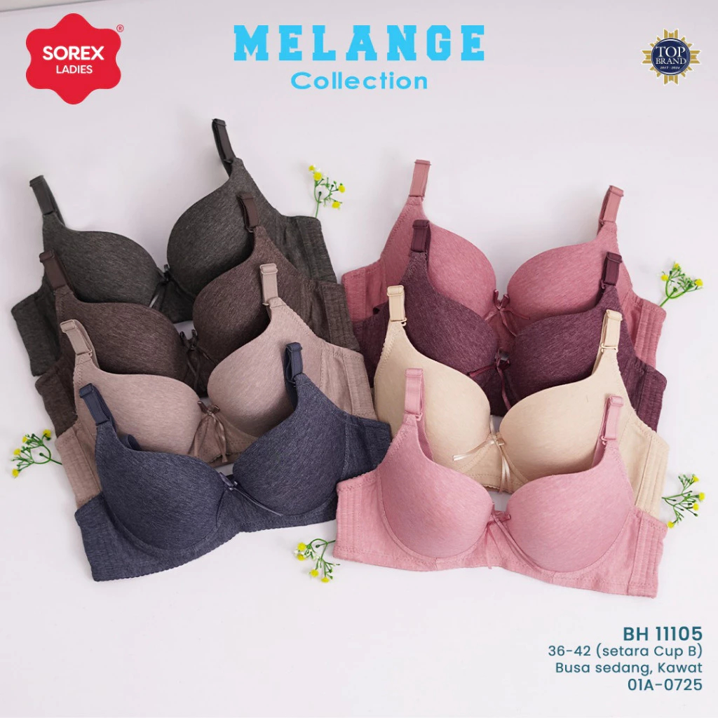 Bra BH Sorex 11105 Kawat Cup C UK 36-42