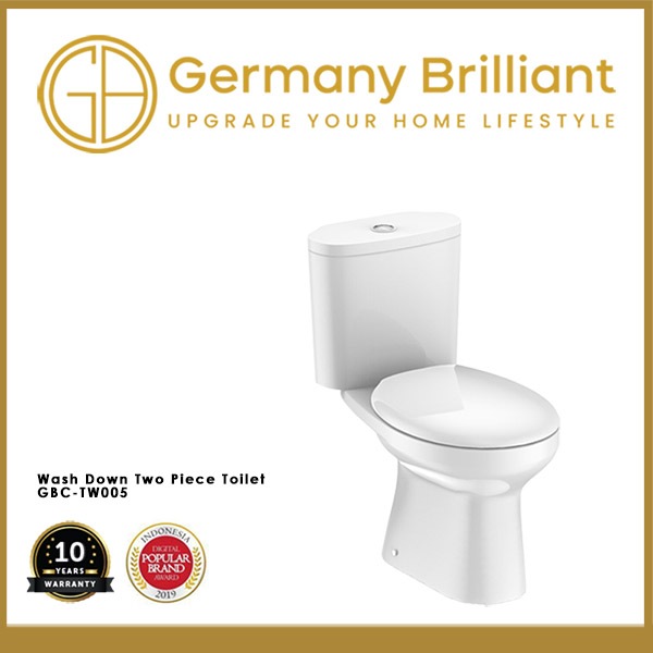 Germany Brilliant Closet Duduk / Kloset Duduk GBC-TW005 Series