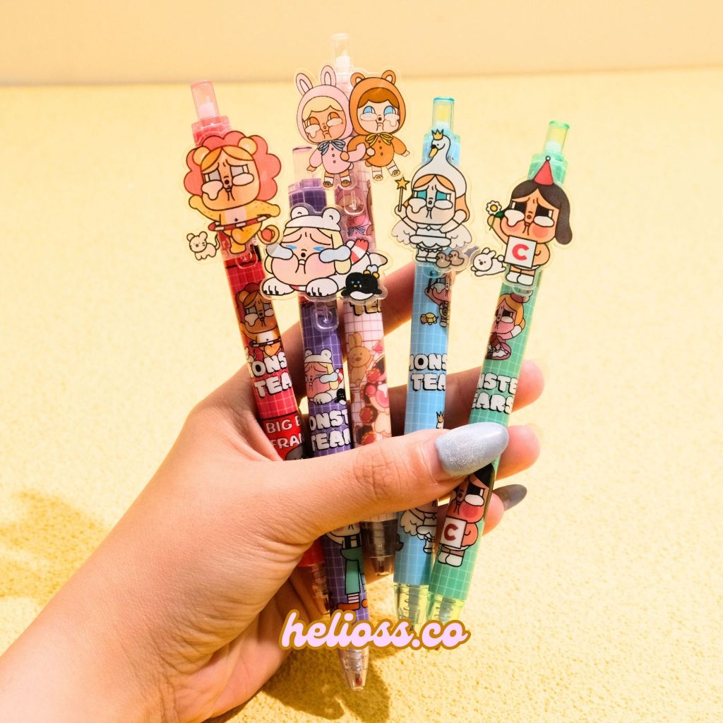 

PULPEN CETEK CRY BABY AKRILIK GEL PEN PENA BOLPEN MEKANIK AKRILIK CRYBABY POWERPUFF GIRLS PEN MEKANIK 0.5MM HELIOSS.CO