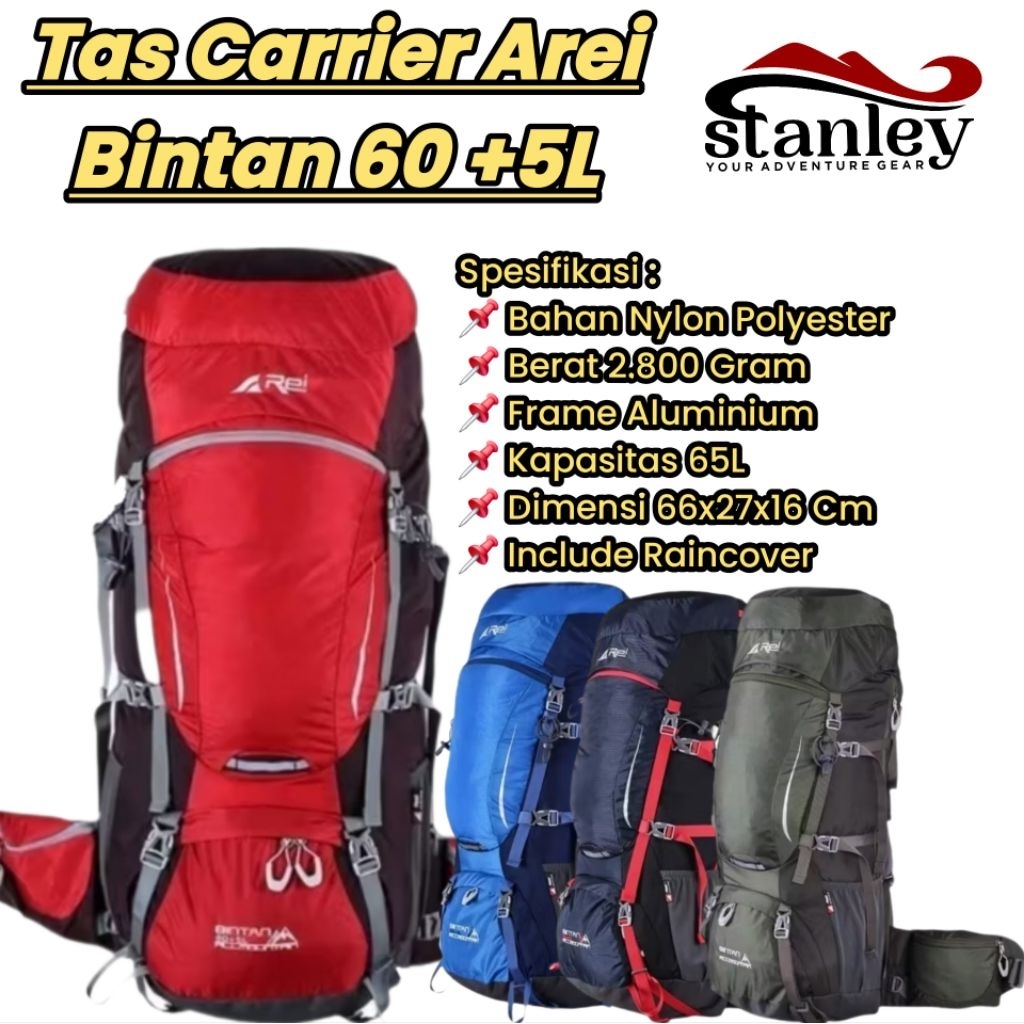 Tas Carrier Arei Bintan 60 +5L